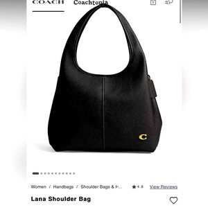 New coach Lana shoulder bag. Large size